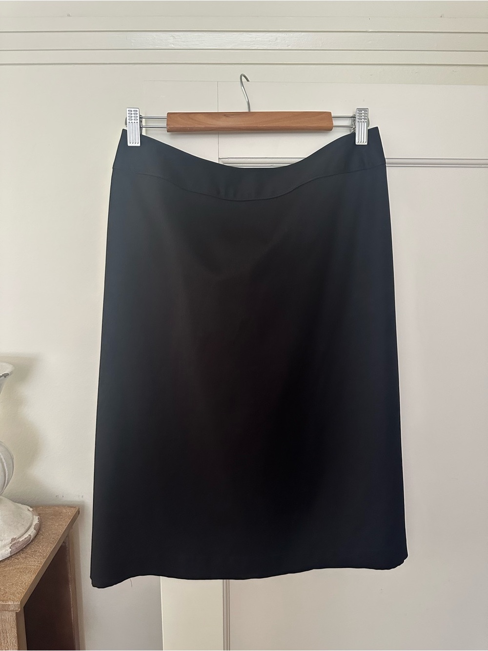 J. Crew Black Pencil Skirt